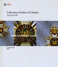 AUCTION CATALOGUE COLLECTION ORDERS OF CHIVALRY