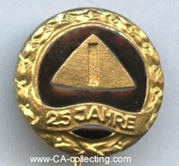 UNKNOWN HONOR BADGE FOR 25 YEARS