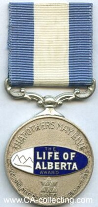 THE LIFE OF ALBERTA MEDAL.