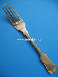 2 HAMBOURG SILVER FORKS.