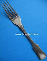 2 HAMBOURG SILVER FORKS.