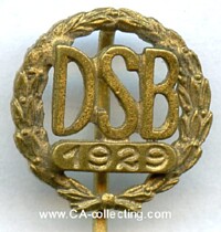 GOLDEN DSB HONOR STICKPIN 1929
