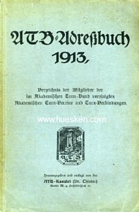 ATB-ADRESSBUCH 1913.