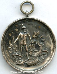 SILVERED SHOOTING MEDAL