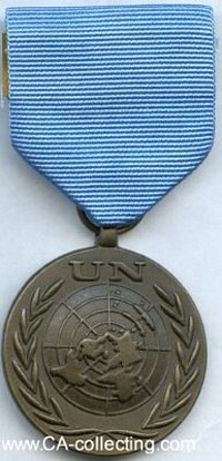 UNITED NATIONS SERVICE MEDAL.