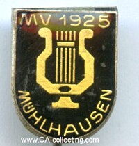 MÄNNERGESANGVEREIN MÜHLHAUSEN 1925.