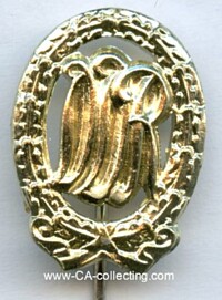 SPORTS BADGE FOR ADULTS IN GOLD.