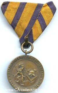 NASSAU - FIRE BRIGADE MEDAL FOR 25 YEARS 2nd TYPE.