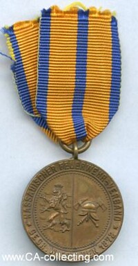 NASSAU - FIRE BRIGADE MEDAL FOR 25 YEARS 1st TYPE