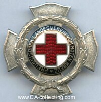 HONOR CROSS 10 YEARS PRUSSIA RED CROSS SOCIETY