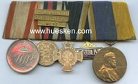 PRUSSIAN MEDAL BAR WITH 8 AWARDS