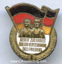 SPORTS BADGE FOR ADULTS 1st CLASS.