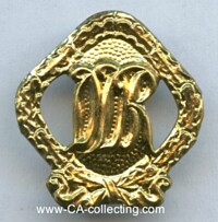 SPORTS BADGE FOR CHILDREN IN GOLD.