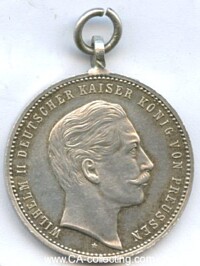 SILVERED MEDAL ABOUT 1900