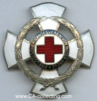 HONOR CROSS 25 YEARS PRUSSIA RED CROSS SOCIETY