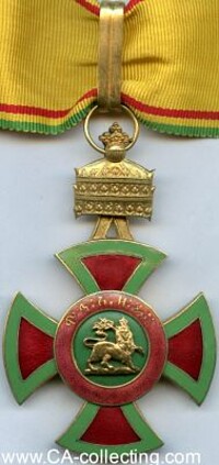 ORDER OF EMPEROR MENELIK II.