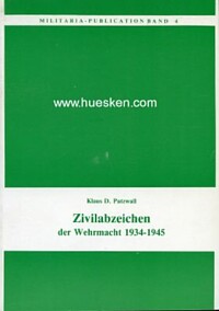 ZIVILABZEICHEN DER WEHRMACHT 1934-1945.