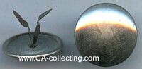 SMOOTH SILVER COLORED UNIFORM BUTTON 20mm