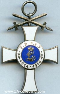 WAR CROSS OF REMEMBRANCE 1914-1918 WITH SWORDS