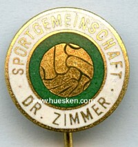 SPORTGEMEINSCHAFT DR. ZIMMER SOCCER STICKPIN.