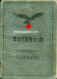 SOLDBUCH LUFTWAFFE