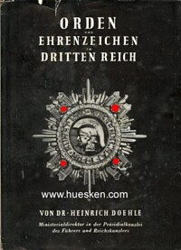 ORDERS AND DECORATIONS IN THE THIRD REICH.