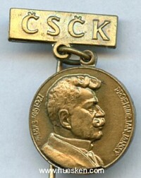 CZECH RED CROSS SOCIETY MEDAL FOR BLOOD DONATION.