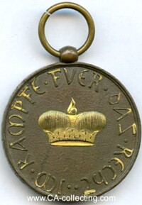 NAPOLEONIC WAR MEDAL FOR COMBATS 1814-1815