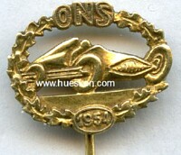 GOLD ONS HONOR PIN 1954