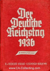 DER DEUTSCHE REICHSTAG 1936