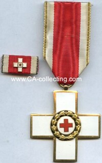 DECORATION OF THE GERMAN RED CROSS IN GOLD.