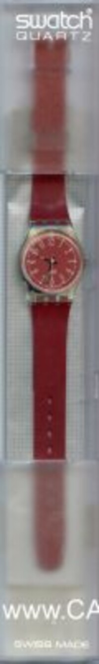 SWATCH 1992 LADY RED LEI LK128.