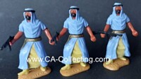 3 TIMPO TOYS ARAB FIGURE STANDING.