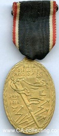 CAMPAIGN MEDAL 1914-1918 FOR COMBATS