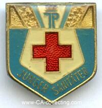 BADGE YOUNG FIRST-AID ATTENDANT GOLD.