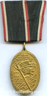CAMPAIGN MEDAL 1914-1918 FOR COMBATS